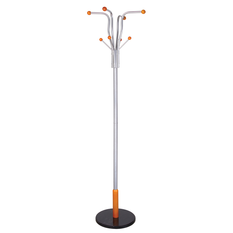 oem odm china factory sale standing coat rak wire cloth hanger rack hanging rack for clothes keys coats hatsScarf handbag stand