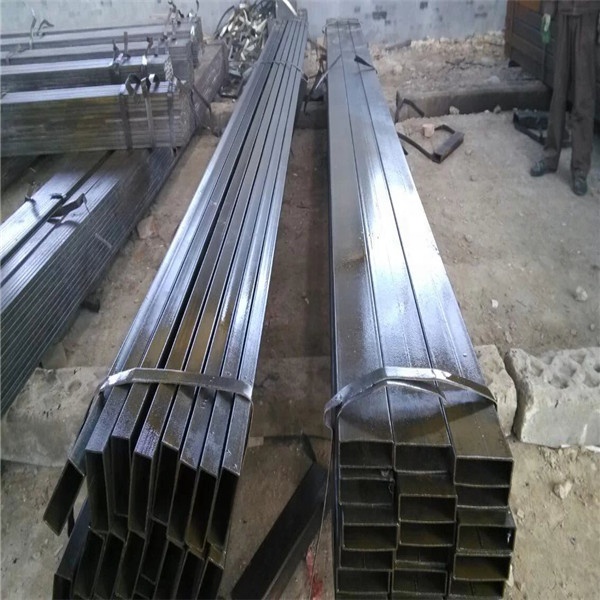factory price black annealed steel square pipe galvanized steel pipe