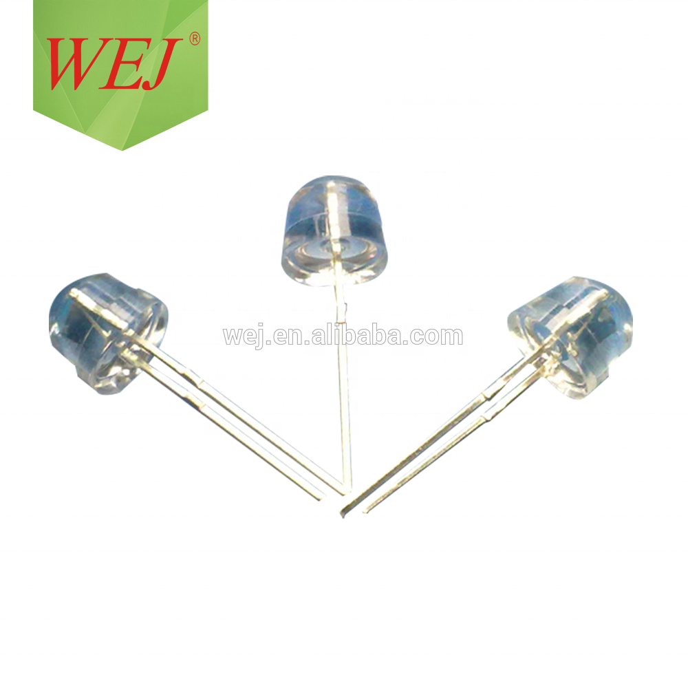5 мм dip LED Соломенная Шляпа led белый цвет 6000-8400K led диод