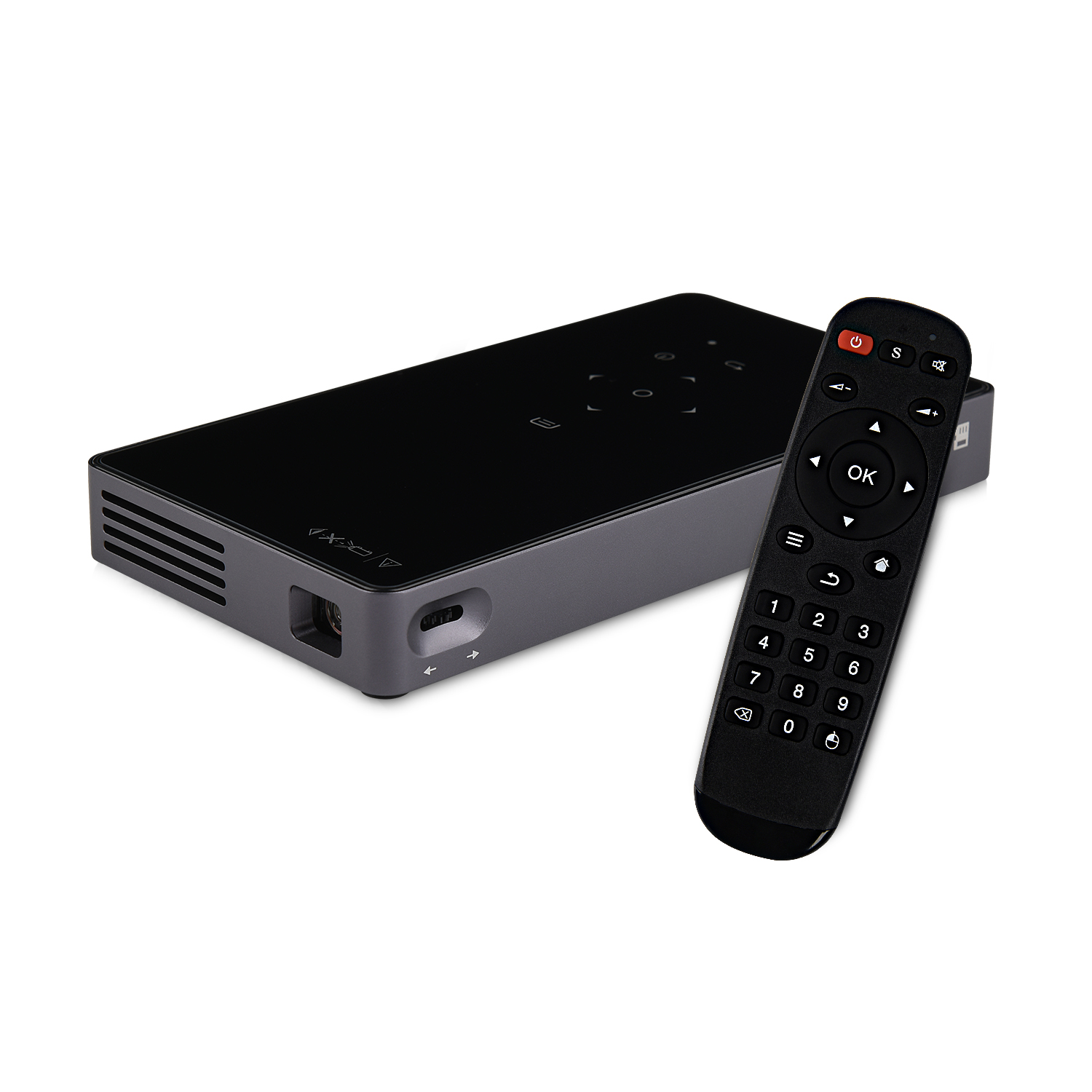 Мини-проектор для смартфона с системой Android 7,1 Поддержка Wifi BT HD/USB/TF карта proyector