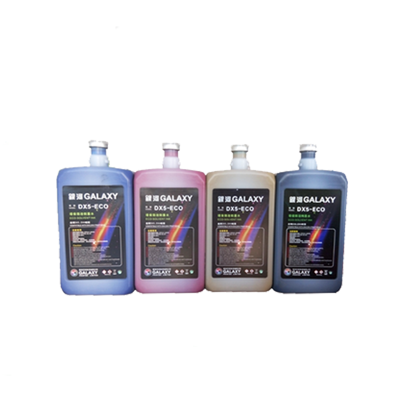 Galaxy dx5 heads eco solvent dx5 ink for galaxy inkjet printer