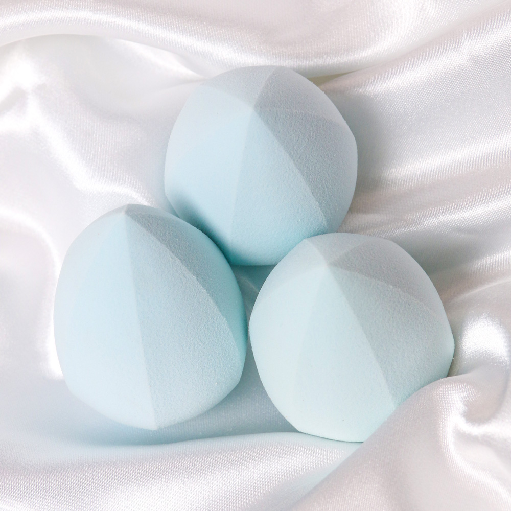 2019 Новое поступление, Liya Beauty Шестигранная губка для макияжа, губка для нанесения основы под макияж с фирменной этикеткой без латекса