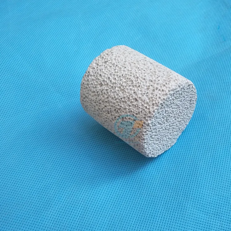 Heat insulation Al2O3 Alumina Foam Block: 50 mm Diameter (one pair) for MTI's 60mm Dia Tube Furnace - EQ-F-T-block-50