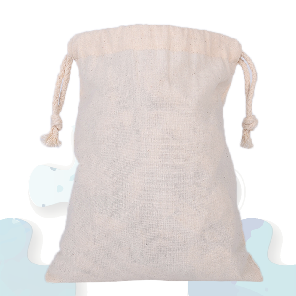 Эко белье нижнее белье сумка для хранения Ящики Хлопок Drawstring сумки мягкие