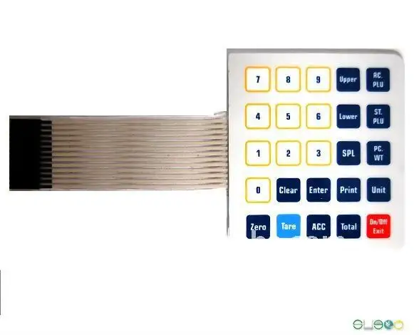 MATRIX 5X5 Keyboard Membrane Switch