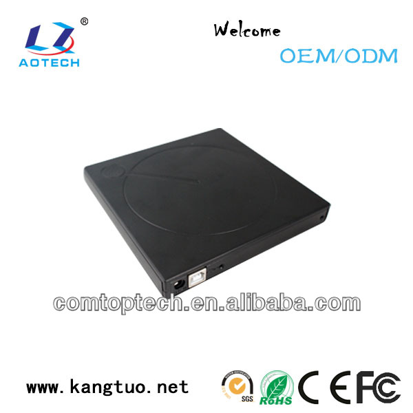 2014 USB ноутбук CD-ROM коробка для dvd дисков