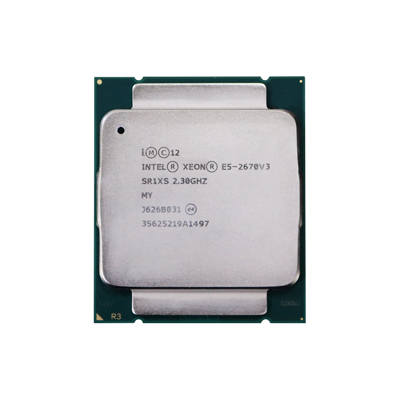 Высокое качество E5 2670V3 LGA2011 2,3 ГГц E5-2670 V3 Xeon CPU