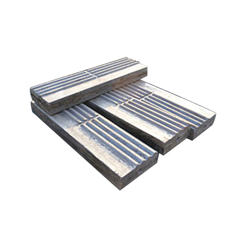 Metal tool manufacturing wholesale custom high manganese steel crusher jaw plate