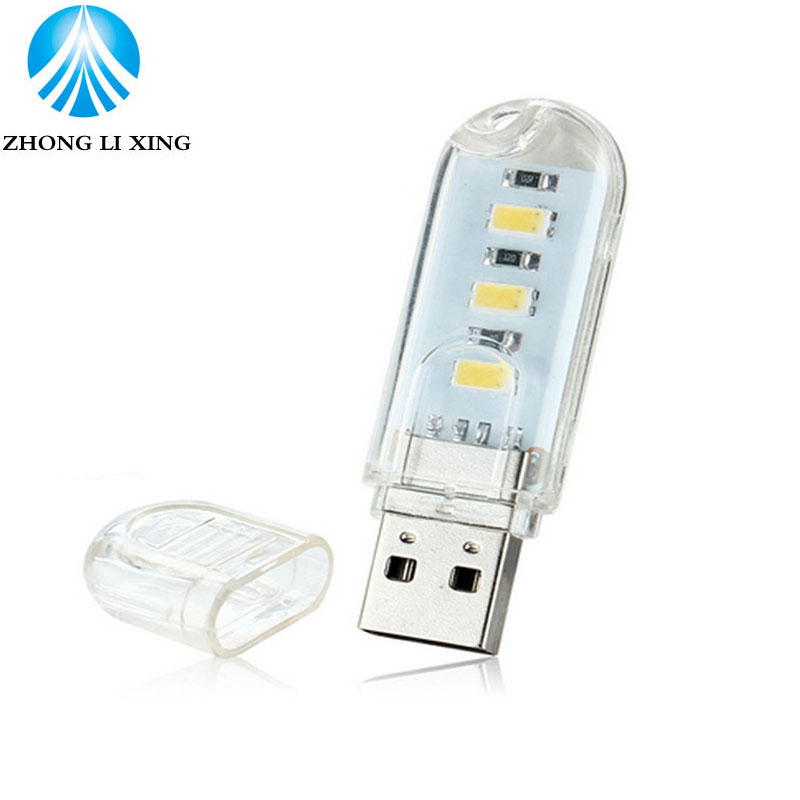 3 светодиода мини usb led свет для чтения кемпинг свет для ноутбука ноутбук ПК клавиатура