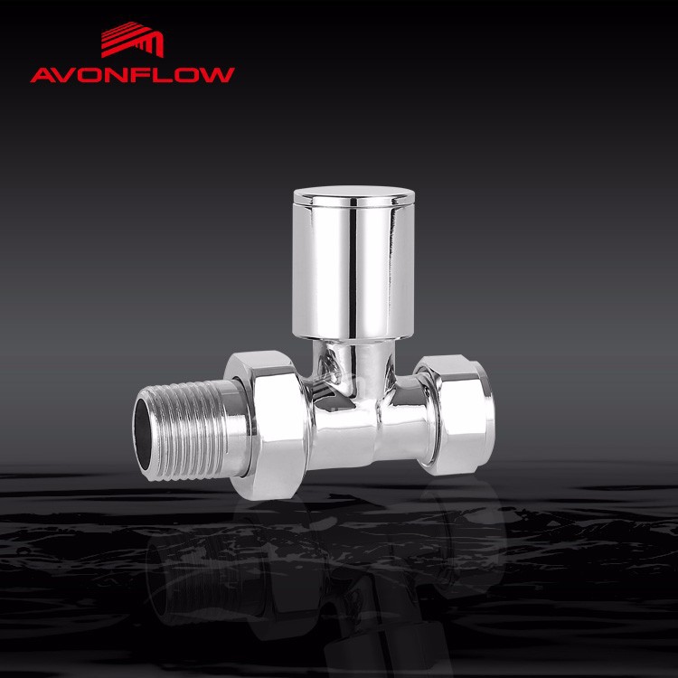 Avonflow Латунный прямой клапан радиатора, 15 мм x 1/2 дюйма, C00058