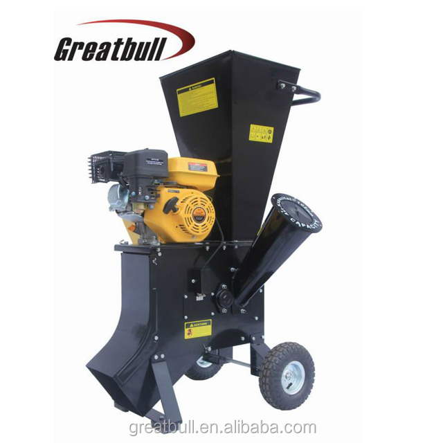 6.5hp бензиновый 4-тактный древесно-стружечная машина Шреддер