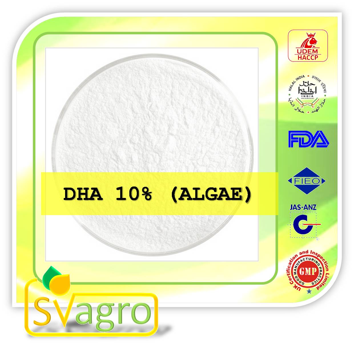 DHA POOWDER10% VEG SOURCE