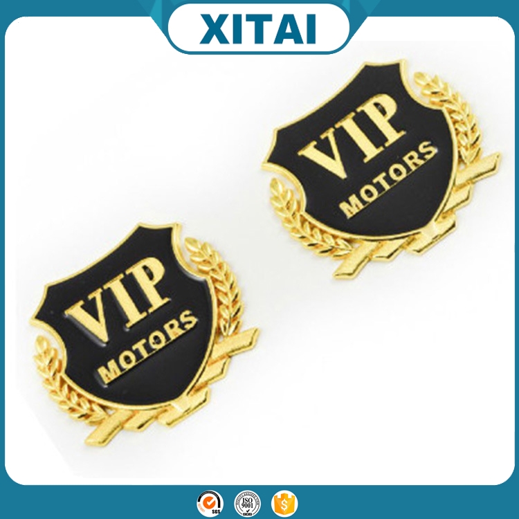 XITAI Творческий серебряный и золотой Металл автомобилей VIP наклейки с самым лучшим качеством