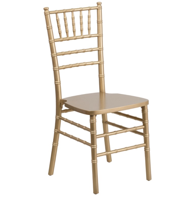 Elegant outdoor gold hot sale iron modern cheap Chiavari Chairs For Wedding