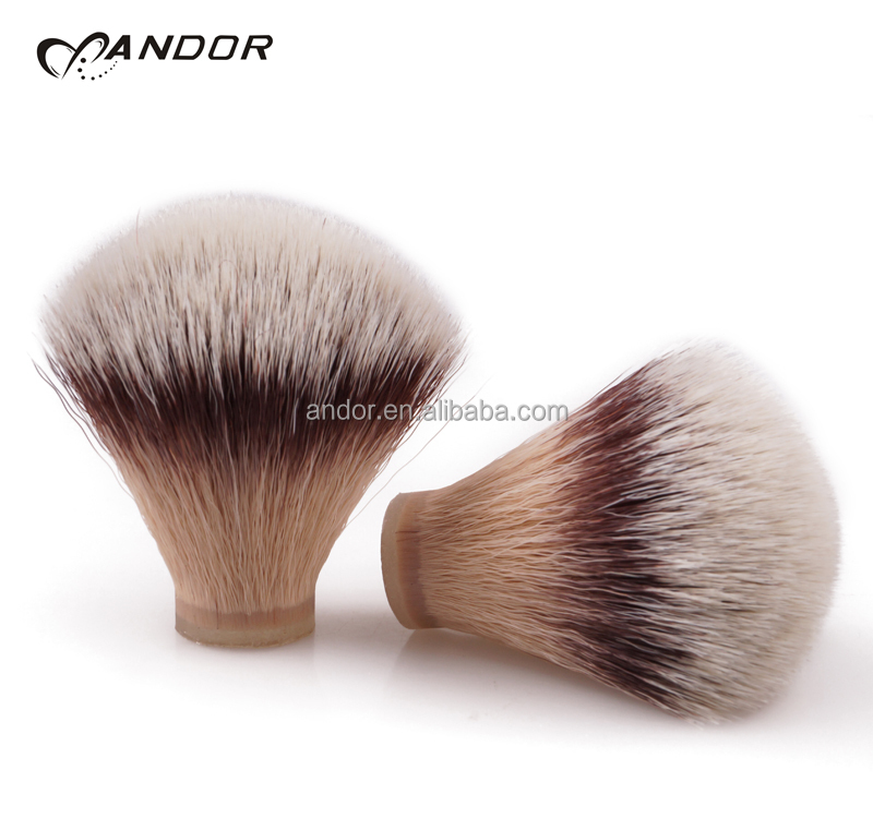 2019 Popular Soft Nylon Silver Shaving Brush Knot in Best Price Badger hair knots