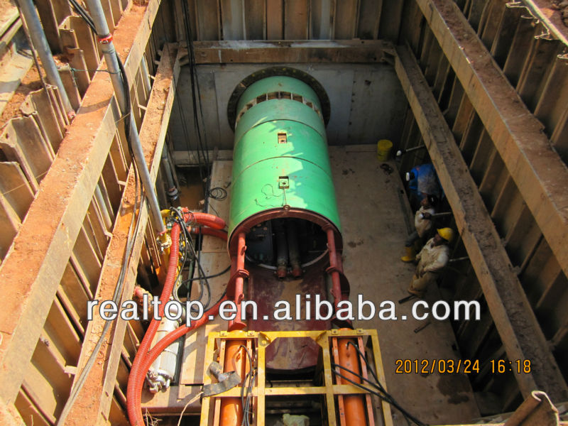 Трубы подъемной туннель машина (TBM)