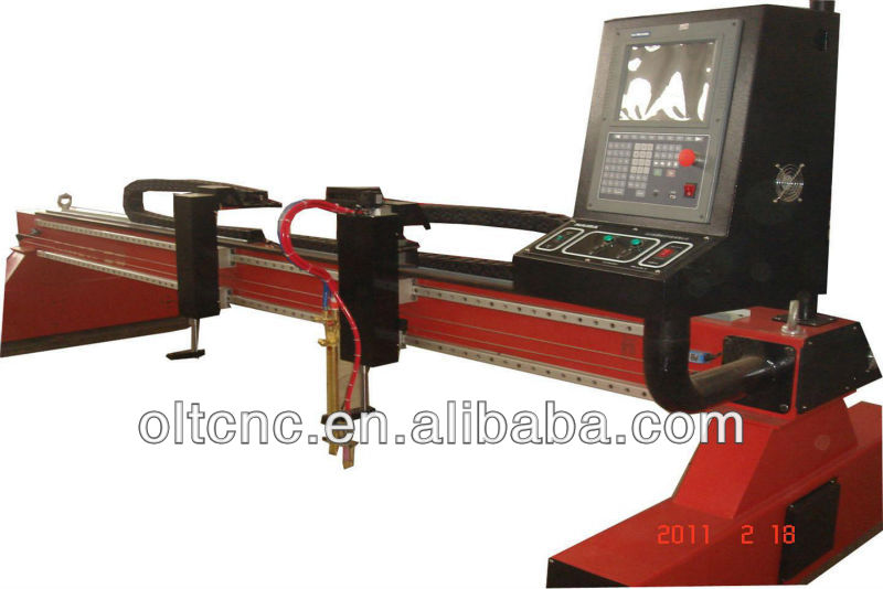 Cnc козловой плазменной резки для углеродистая сталь/нержавеющая сталь
