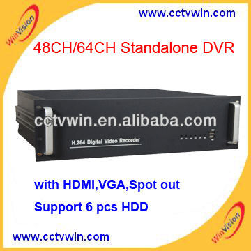 CCTV камеры 64ch DVR цифровой видеомагнитофон