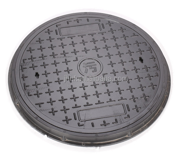 Композитная круглая крышка люка из стекловолокна FRP 700 D400 SMC DMC