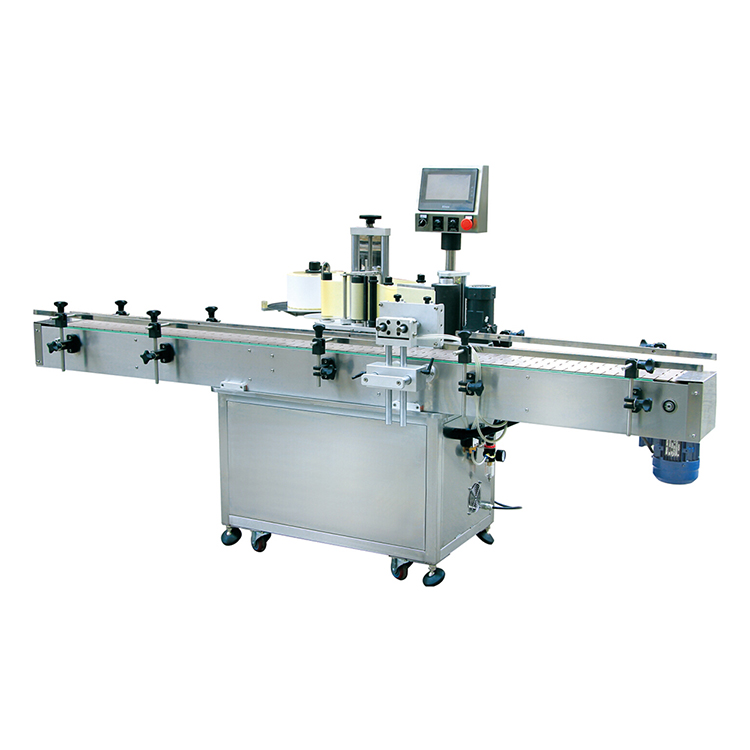 Tabletop round automatic beer bottle labeling machine semi-automatic round