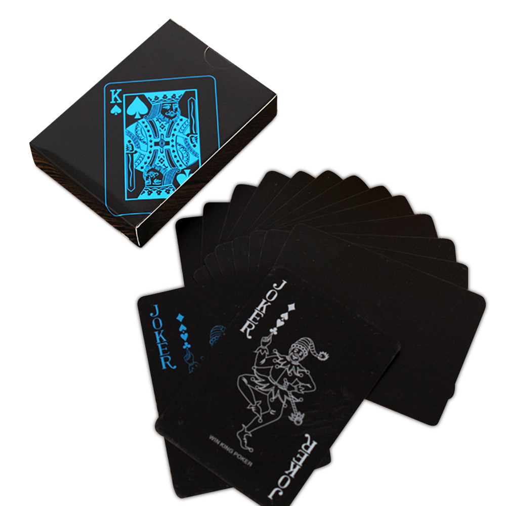 Cheap advertising both sides custom pvc plastic playing cards