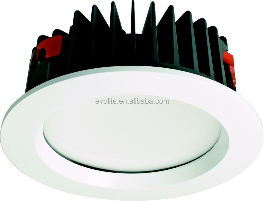 Ультра тонкий круглый Dimmable утопило 12 ватт led светильник Светодиодная панель с подсветкой, 6 дюймов светодиодные светильники