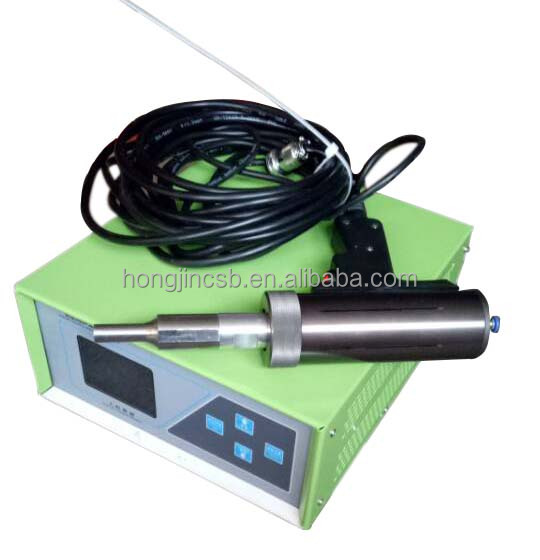 Ultrasound spot welding machine with Ultrasonic horn