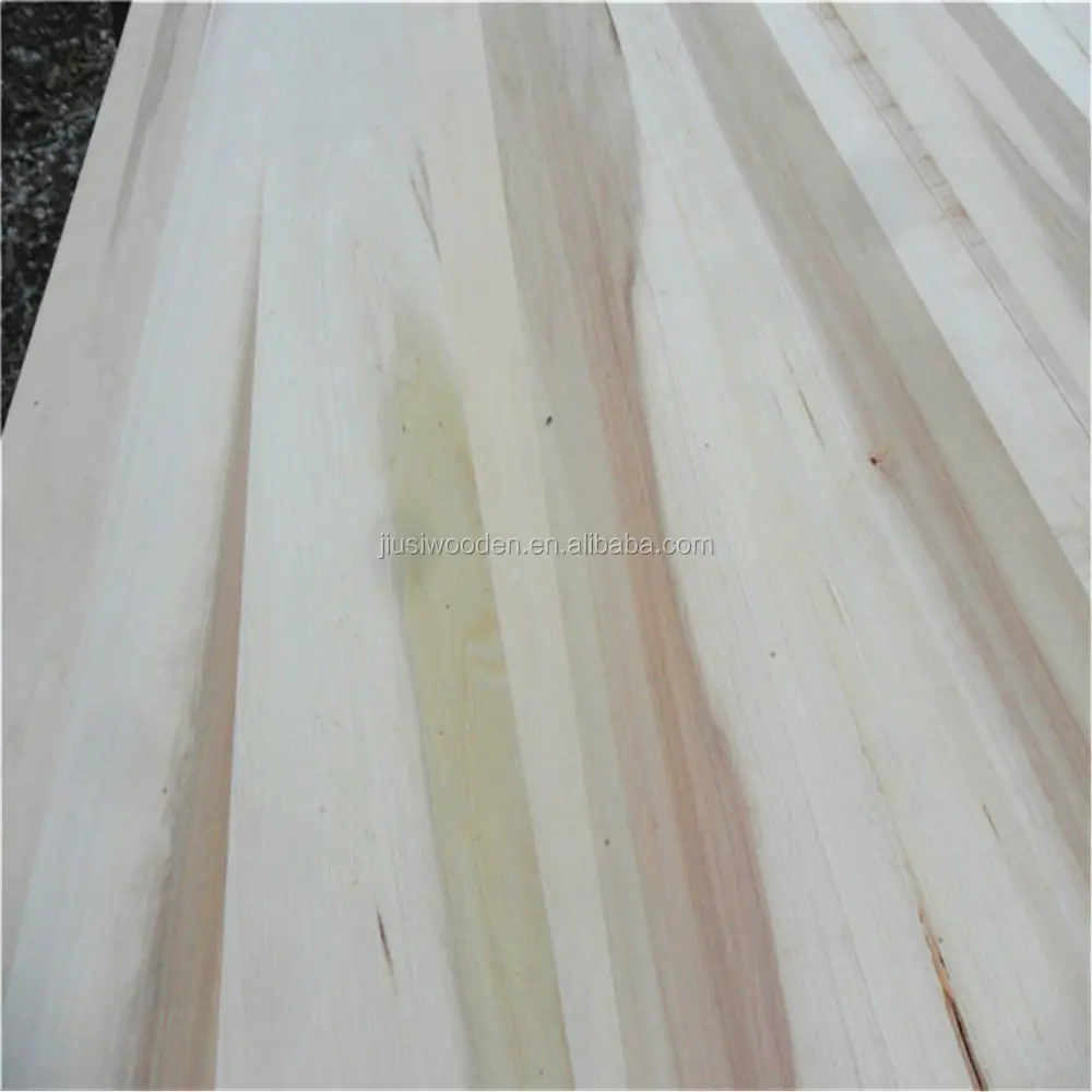 Тополь paulownia, кромки, склеенные панели для ящиков по низкой цене