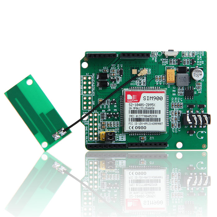 Щит-плата GPRS/GSM SIM900 совместима с arduino