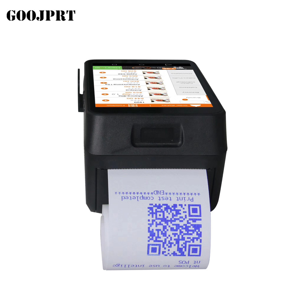 Android 6,0 Pda устройство Встроенный принтер и сканер Qr-кода Мобильный Pos терминал Pda портативный компьютер