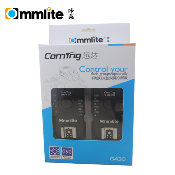 Оборудование для фотосъемки Commlite ComTrig G430, многофункциональный триггер вспышки для Nikon для Pentax