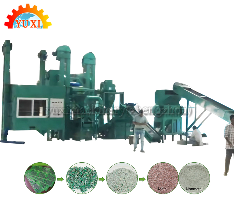 2019 компьютерная доска лом электронный лом утилизация оборудования E-waste Circuit Board PCB Recycling Machine