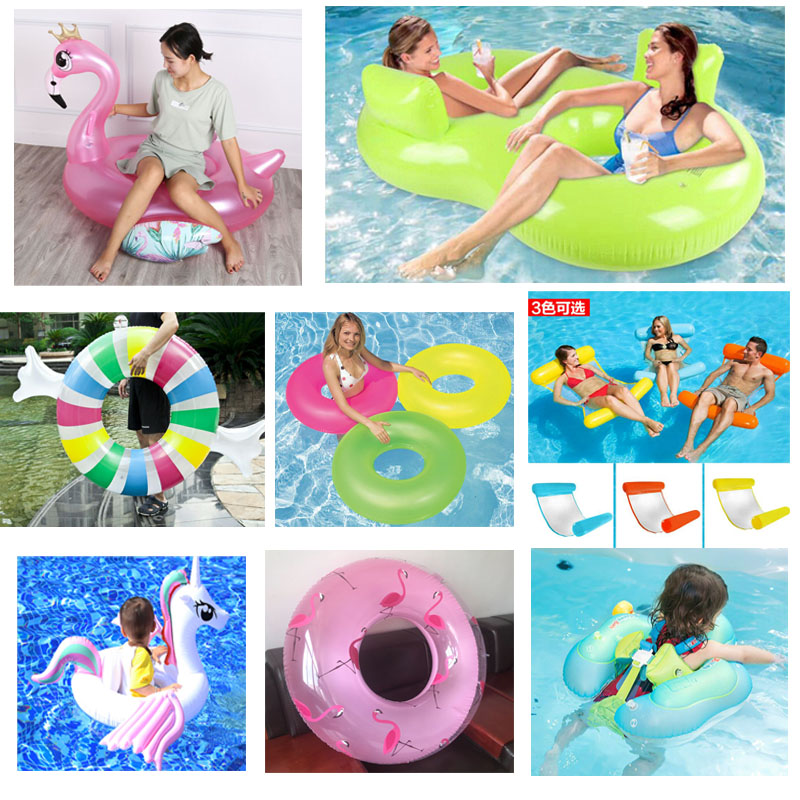 factory stock hot selling multi kinds of new style summer inflatable pool floats top quality floatie custom inflatable floatie