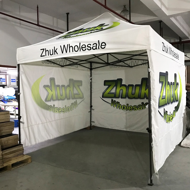 10X10 Abccanopy пользовательский Печатный мгновенный навес Deluxe портативный рынок навес
