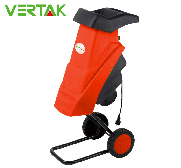 GS certificate 2400W 40mm cutting width garden tools electric hot shredder