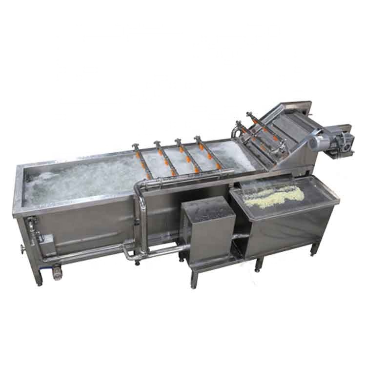 Industrial Air Bubble SUS304 Ozone Vegetable Washing Machine Fruit Washing Machine Leaf Vegetable Washing Machine for Factory