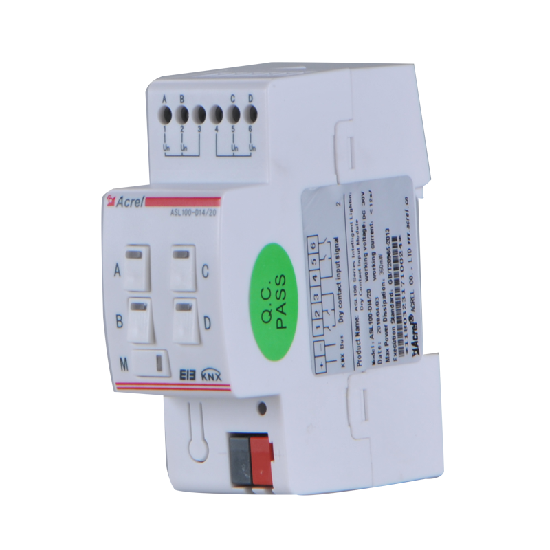 Сухой контакт входного сигнала модель с KNX шины протокол