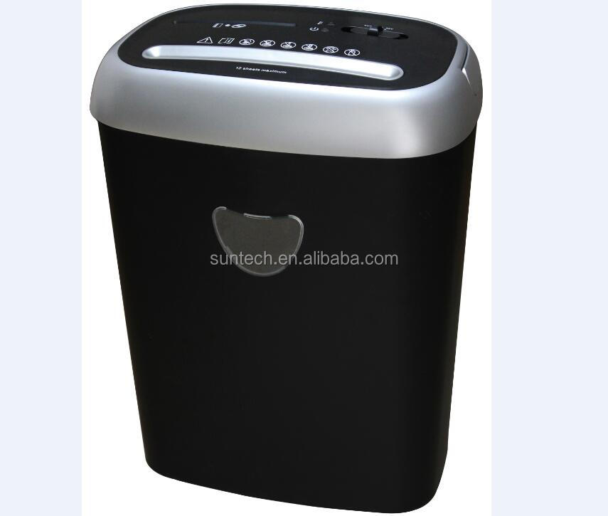 12 sheets cross cut paper shredder