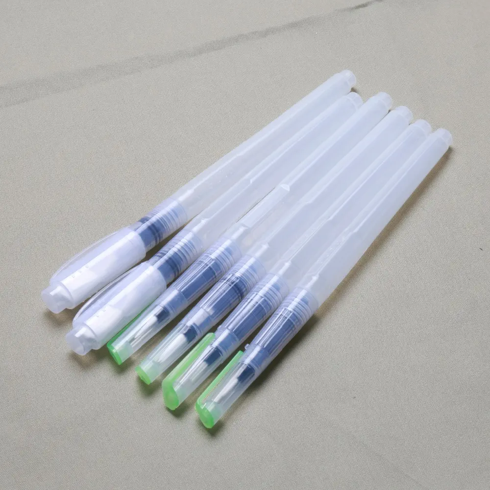 Water Brush Pen Superior Water Color Drawing Brush Pen Japan Nylon Tip 6 Size Tips Fill Water