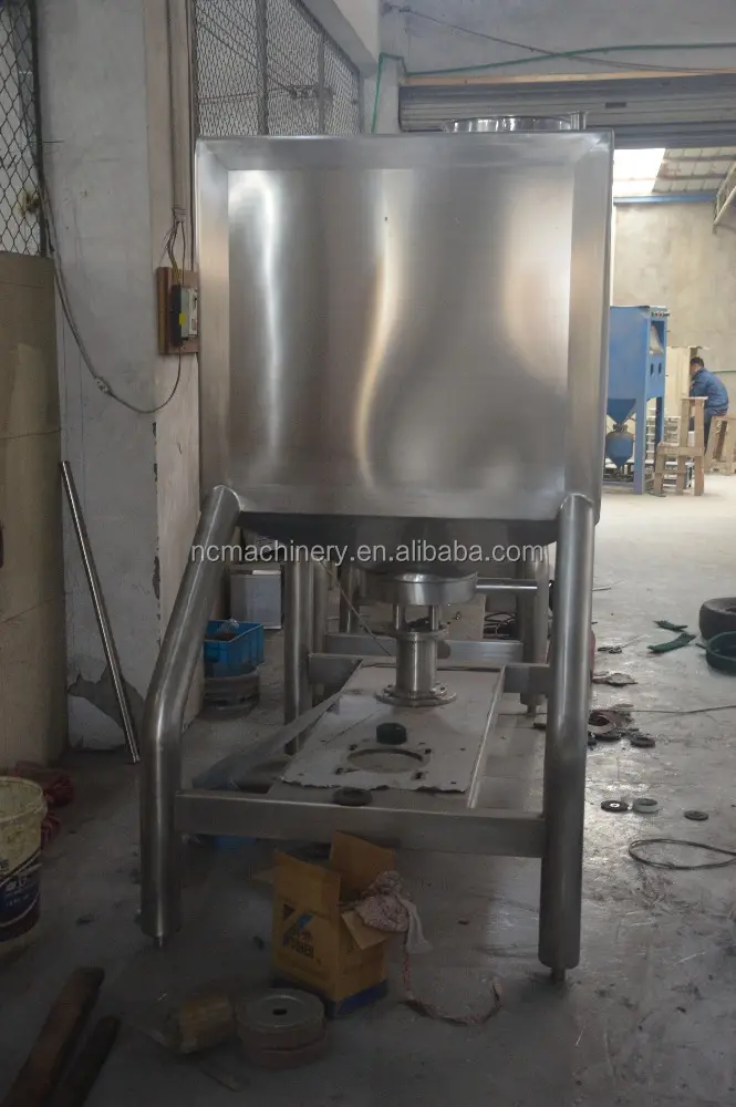Food sanitary stainless steel 400L square type high shear emulsifying tank