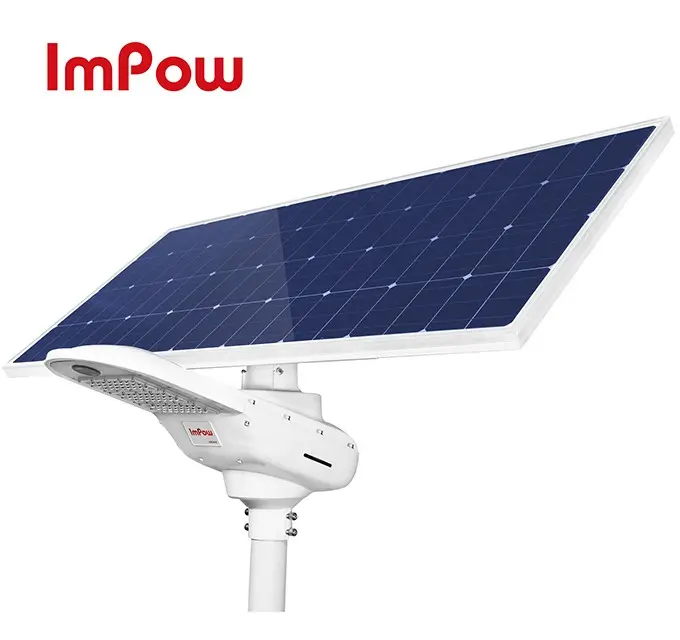 50W Bridgelux chips waterproof IP65 outdoor integrated motion sensor all in one solar led street light price