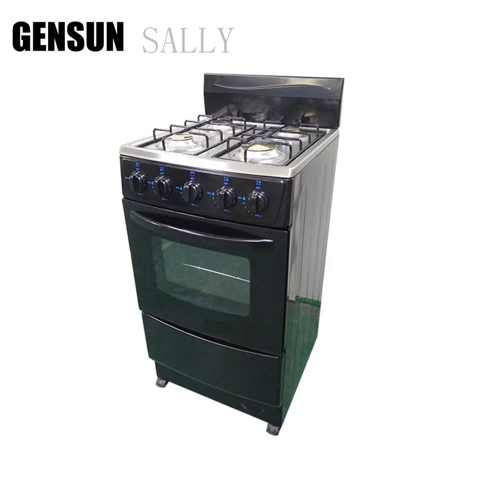 free standing gas oven/gas range with oven/gas range with 4 burner & oven