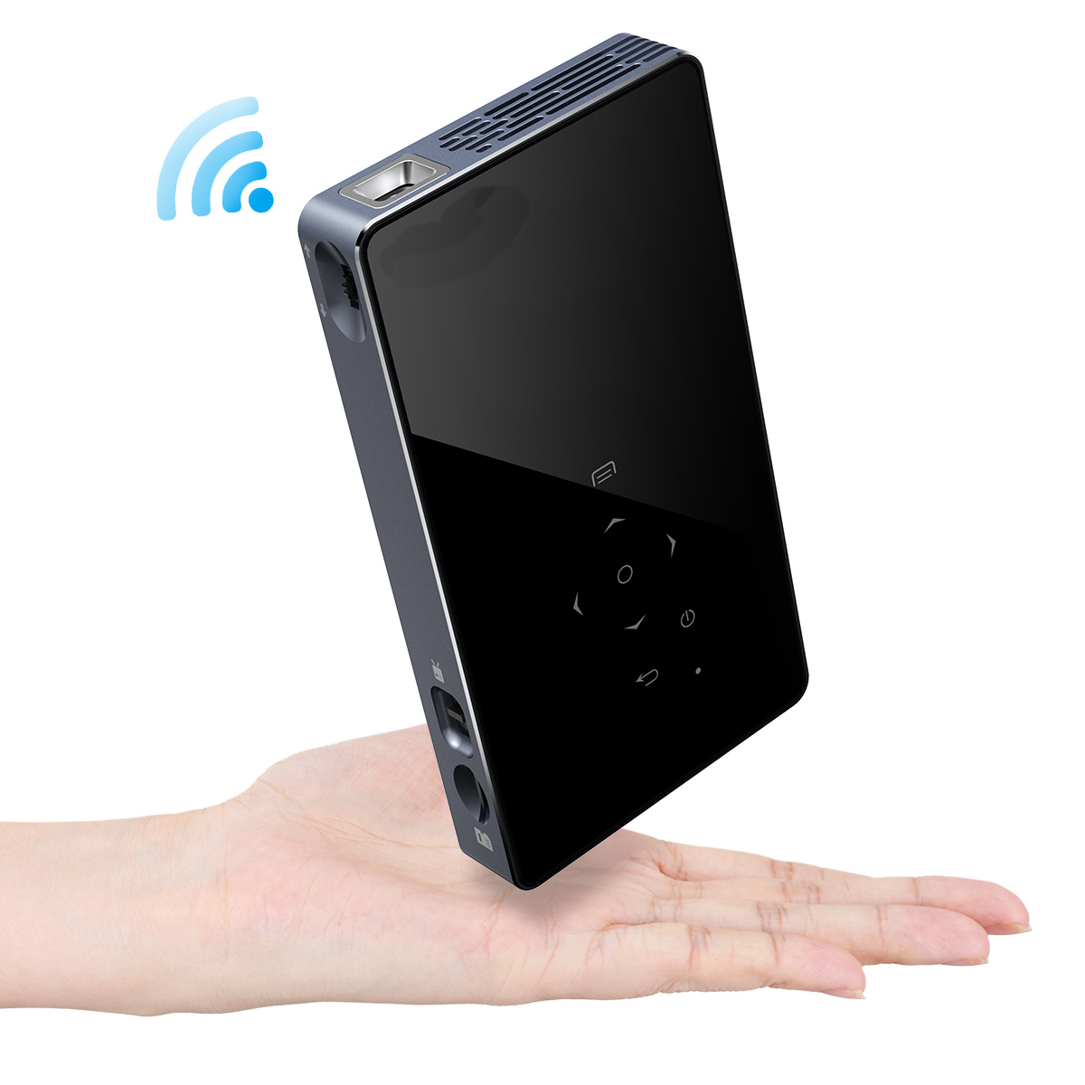 2020 Супер Мини проектор для домашнего кинотеатра HD smart Android Проектор беспроводной DLP проектор для телефона