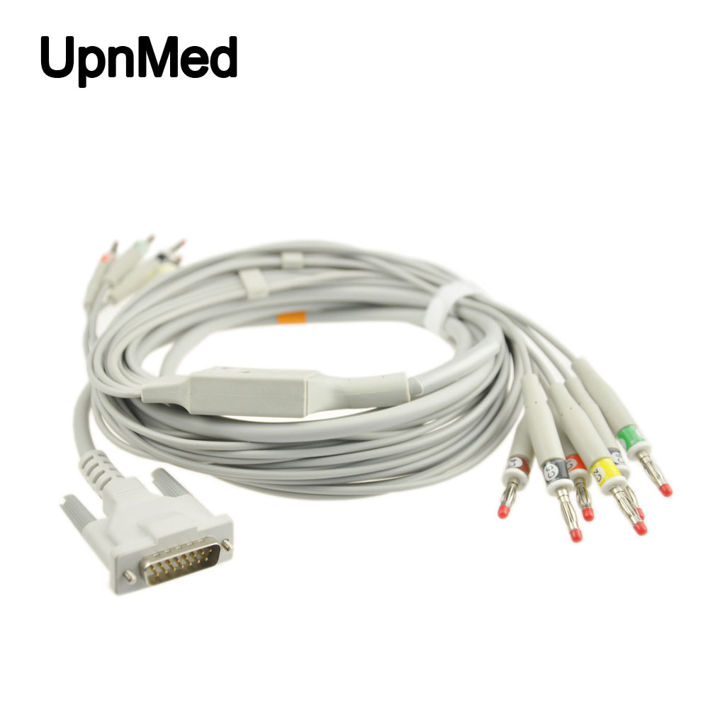 Cardiorapid каминья K130D 12 свинец ЭКГ кабель