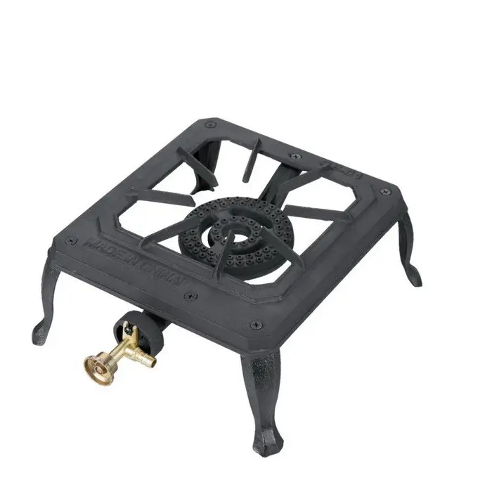 Heavy Duty Cast Iron Single burner/gas cooker /portable camping gas stove