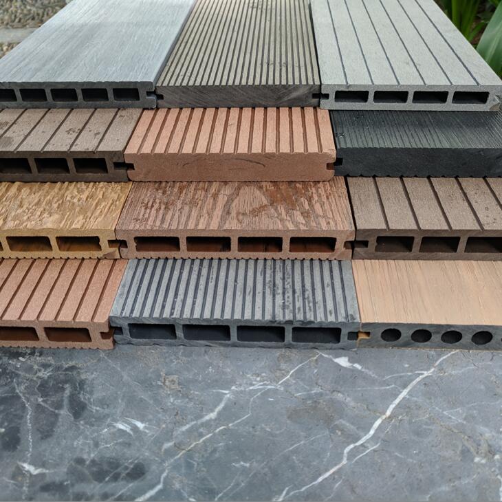 Линия по производству Хромая de terrasse публике de bois из композитных материалов