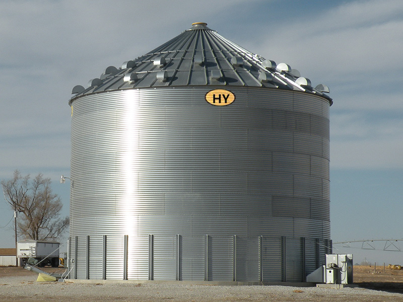 500tons 1000tons Steel Maize Grain Storage Corn Silos