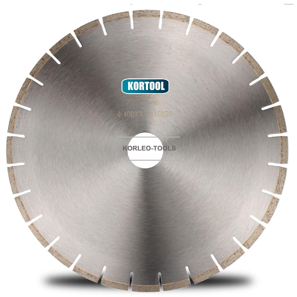 400mm Silent High Frequency Welded Circular Diamond Saw Blade For Granite