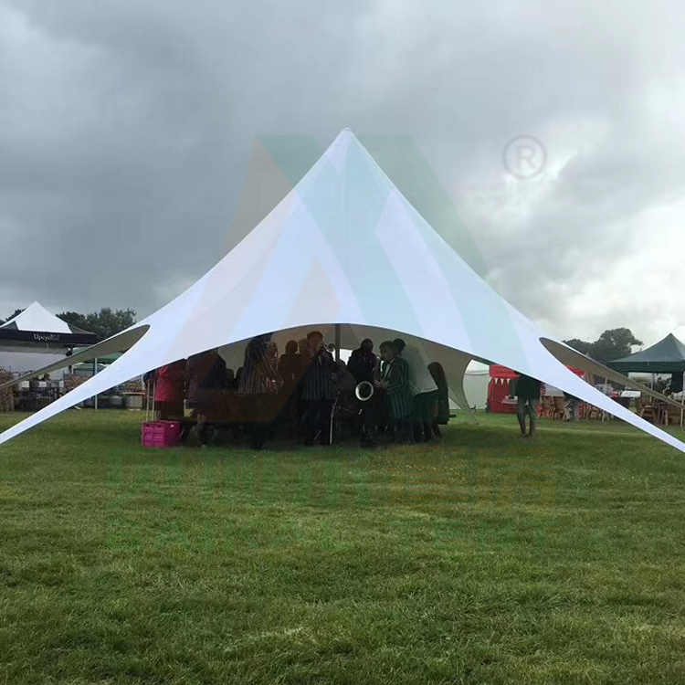 14m star event shade tent display sunshade lounge tent for promotion