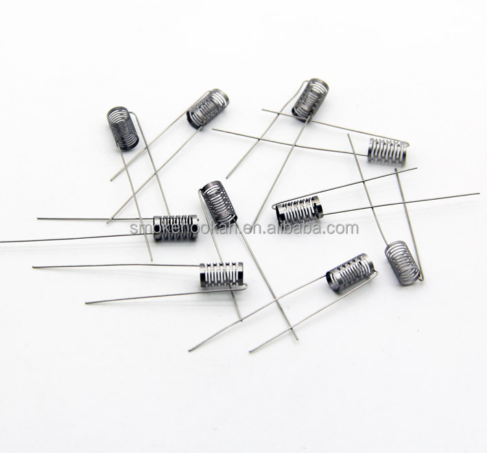 SS316L notch coil prebuilt coil for sub ohm